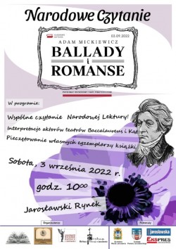 Ballady i Romanse - Narodowe czytanie 2022