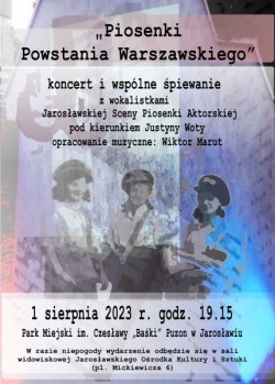 Koncert Piosenki Powstania Warszawskiego