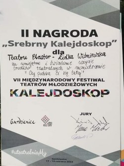 Fot. Zdj.archiwum Festiwal Teatrów Młodzieżowych Kalejdoskop.