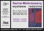 SARNA-MOKRZEWSCY-wystawa rodzinna w Galerii Rynek 6