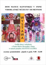 Wystawa grafiki dzieci i młodzieży ze Słowacji