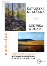 Katarzyna Kulińska i Ludwika Koczut - wystawa malarstwa