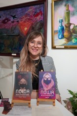 Na zdjęciu Magdalena Puzio autorka książek, fot. iw. wojciechowska